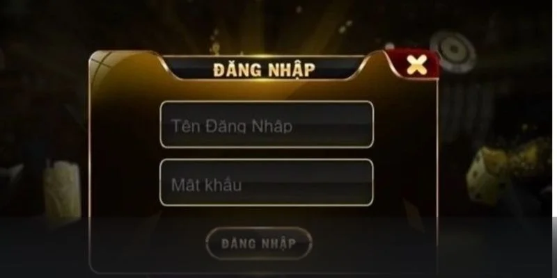 Chon link web dung de dang nhap thanh cong